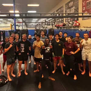 Kickboxing training