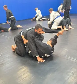 Kickboxing training