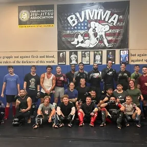 Kickboxing training