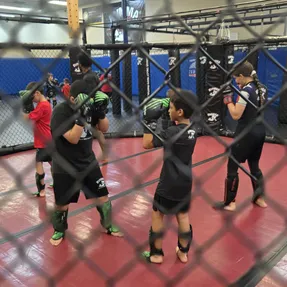 Youth Kickboxing Training